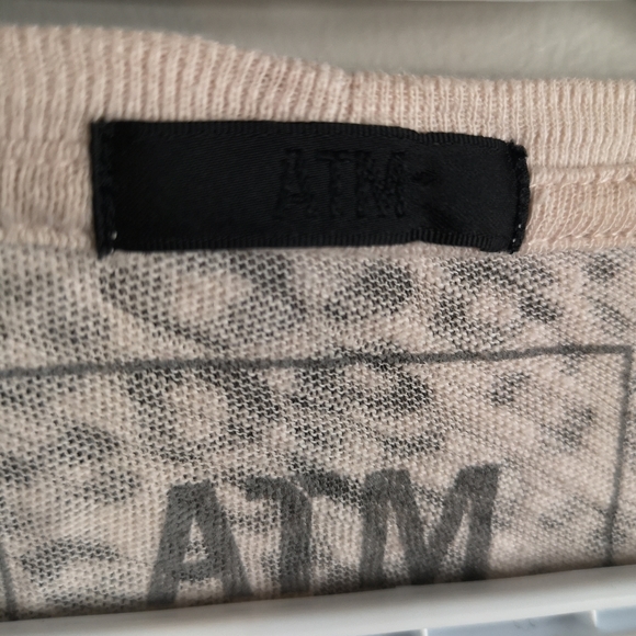 ATM cotton long sleeve knit top - Picture 3 of 8